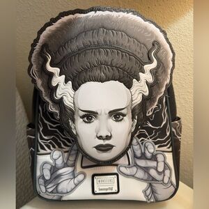 Loungefly The Bride Of Frankenstein Glow in the Dark Backpack